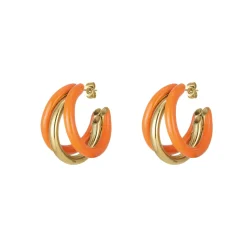 Femme Luzaka Boucles<Boucles Lona oranges acier doré or