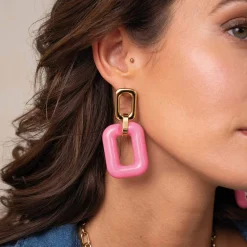 Femme Luzaka Boucles<Boucles Léonie roses