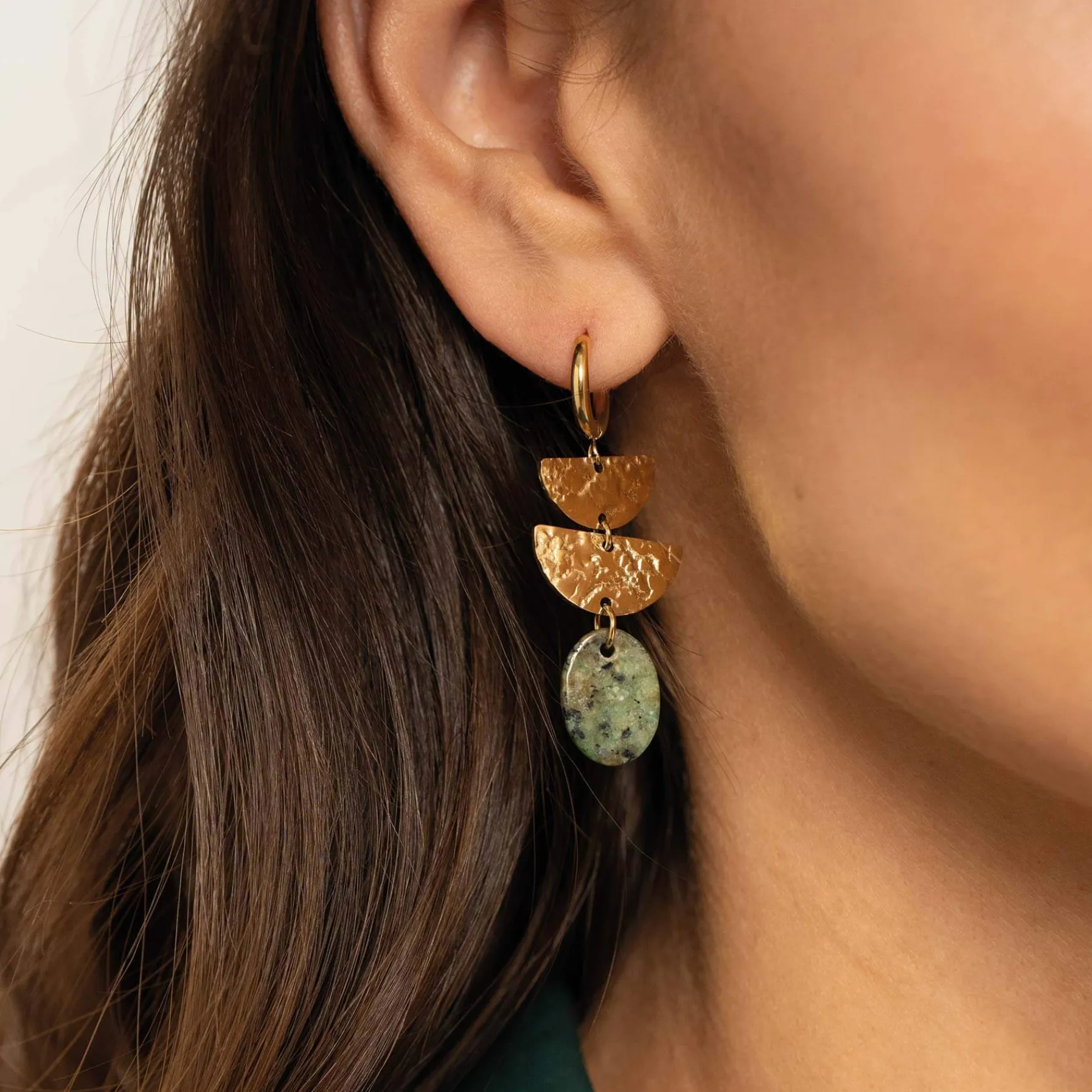 Femme Luzaka Boucles<Boucles Lucia Pin Africain