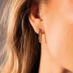 Femme Luzaka Boucles<Boucles Madrid acier doré or