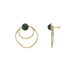 Femme Luzaka Boucles<Boucles Majo Pierre Apatite bleue
