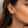 Femme Luzaka Boucles<Boucles Majo Turquoise Africaine