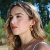 Femme Luzaka Boucles<Boucles Margaret acier doré or