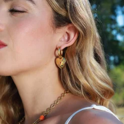 Femme Luzaka Boucles<Boucles Margaret acier doré or