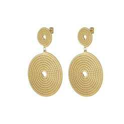 Femme Luzaka Boucles<Boucles Marina acier doré or