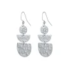 Femme Luzaka Boucles<Boucles Mendosa acier argenté