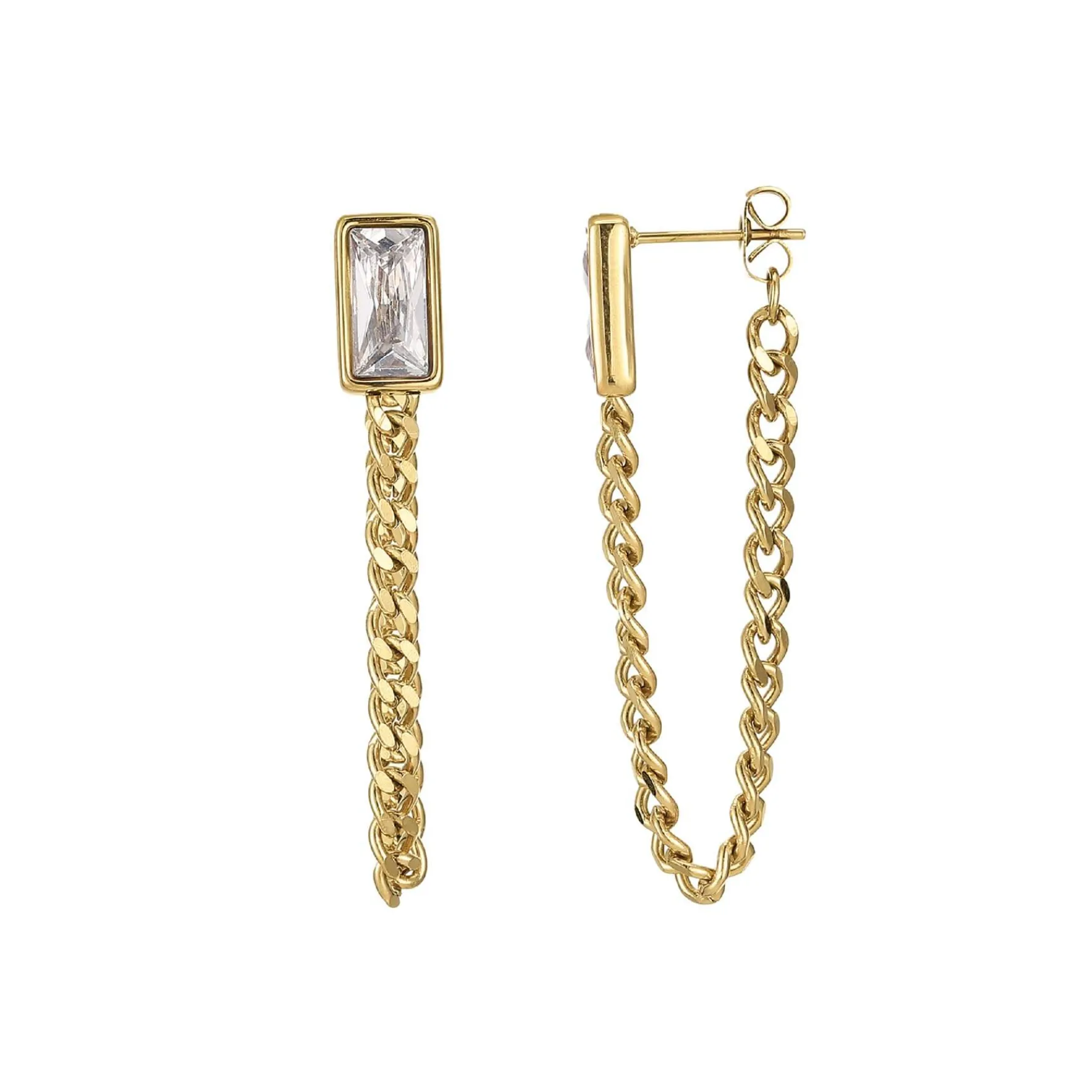 Femme Luzaka Boucles<Boucles Mila Strass blanc