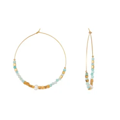 Femme Luzaka Boucles<Boucles Mélo Amazonite