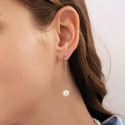 Femme Luzaka Boucles<Boucles Perles Nacre acier