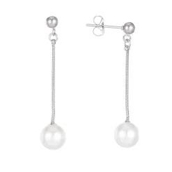 Femme Luzaka Boucles<Boucles Perles Nacre acier