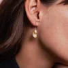 Femme Luzaka Boucles<Boucles Poème acier doré or