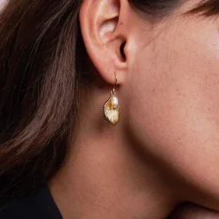 Femme Luzaka Boucles<Boucles Poème acier doré or