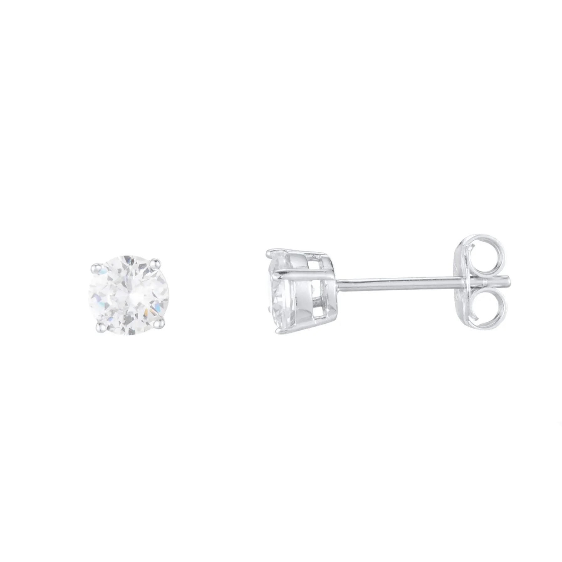 Femme Luzaka Boucles<Boucles Puces Argent 925 rhodié