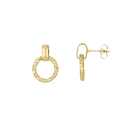 Femme Luzaka Boucles<Boucles Régina acier doré or