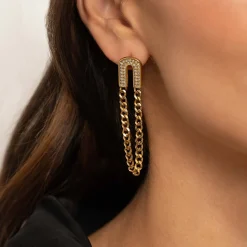Femme Luzaka Boucles<Boucles Riva acier doré or