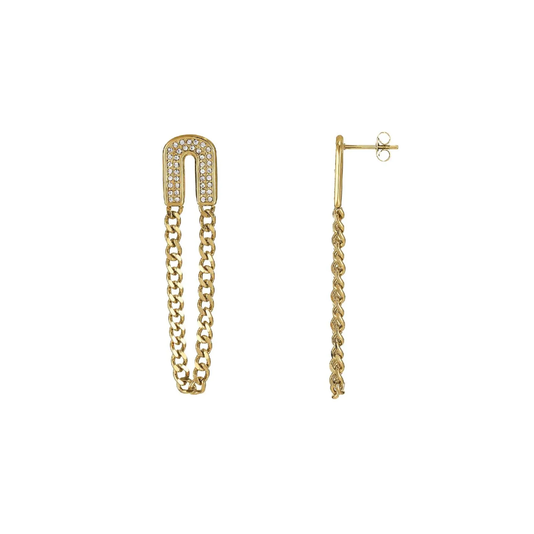 Femme Luzaka Boucles<Boucles Riva acier doré or