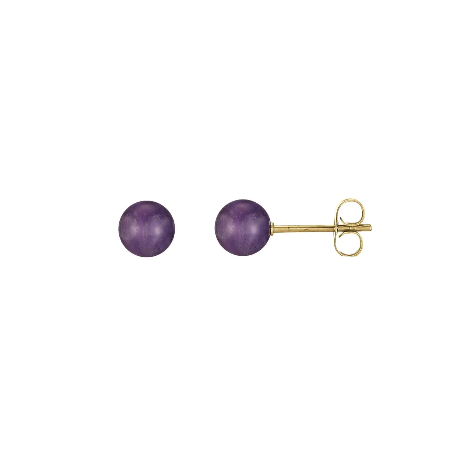 Femme Luzaka Boucles<Boucles Rondo Améthyste acier doré or