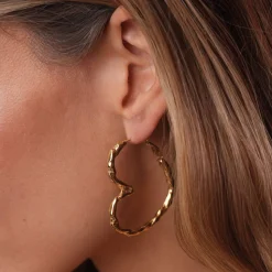 Femme Luzaka Boucles<Boucles Rosita Acier doré or