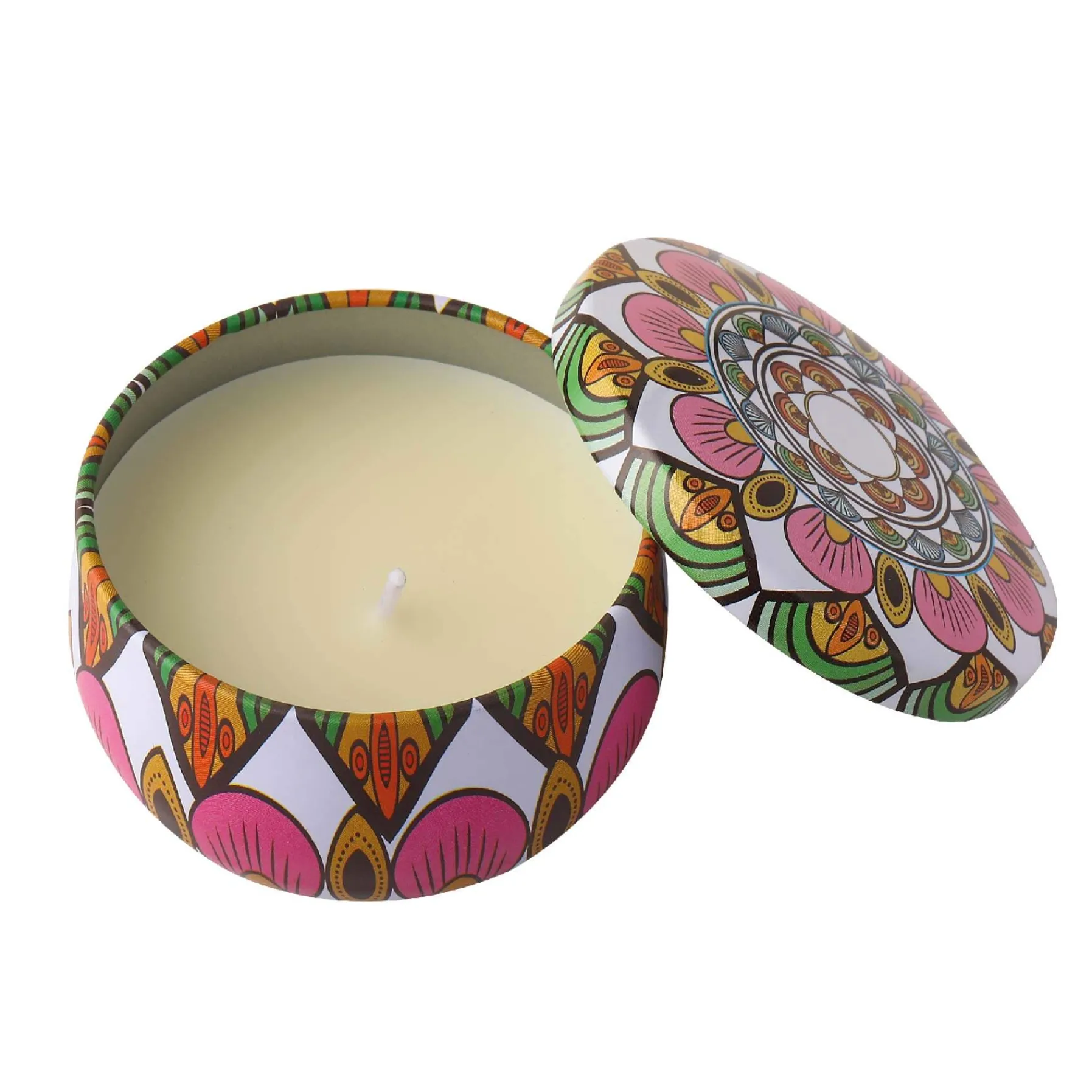 Luzaka Accessoires<Bougie Mandala blanche