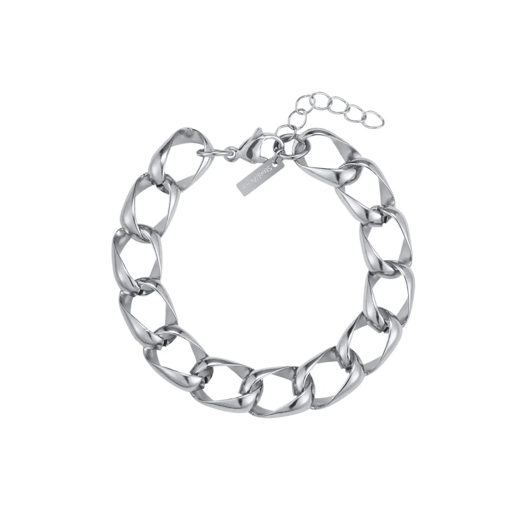Femme Luzaka Bracelets<Bracelet Albane acier argenté