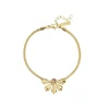 Femme Luzaka Bracelets<Bracelet Amélie acier doré or pierre Améthyste