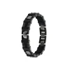 Homme Luzaka Bracelets<Bracelet Carlo acier noir