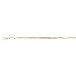Luzaka Luzacharms<Bracelet chaine acier doré or Luza Charms