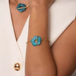 Femme Luzaka Bracelets<Bracelet Donut bleu