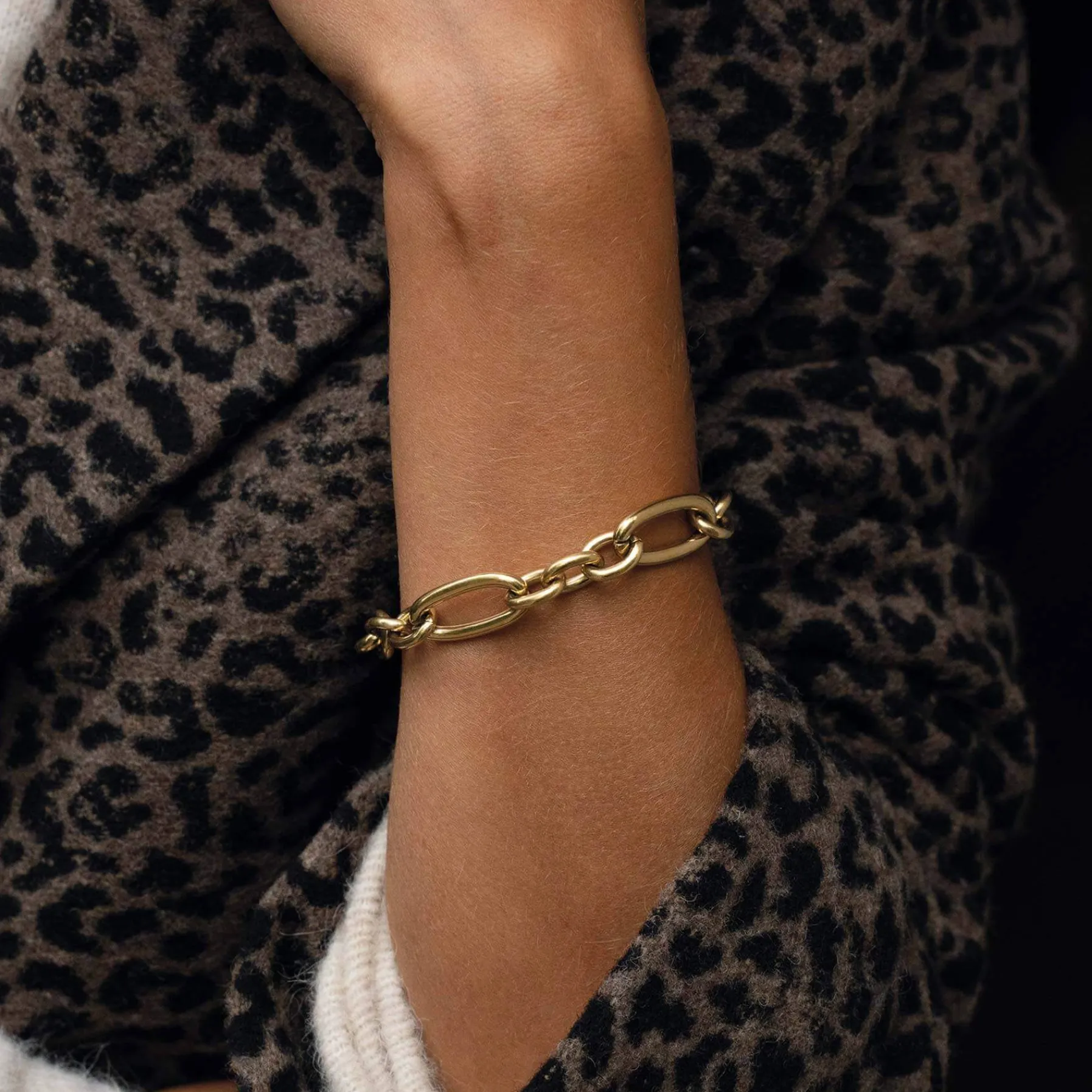 Femme Luzaka Bracelets<Bracelet Edwige acier doré or