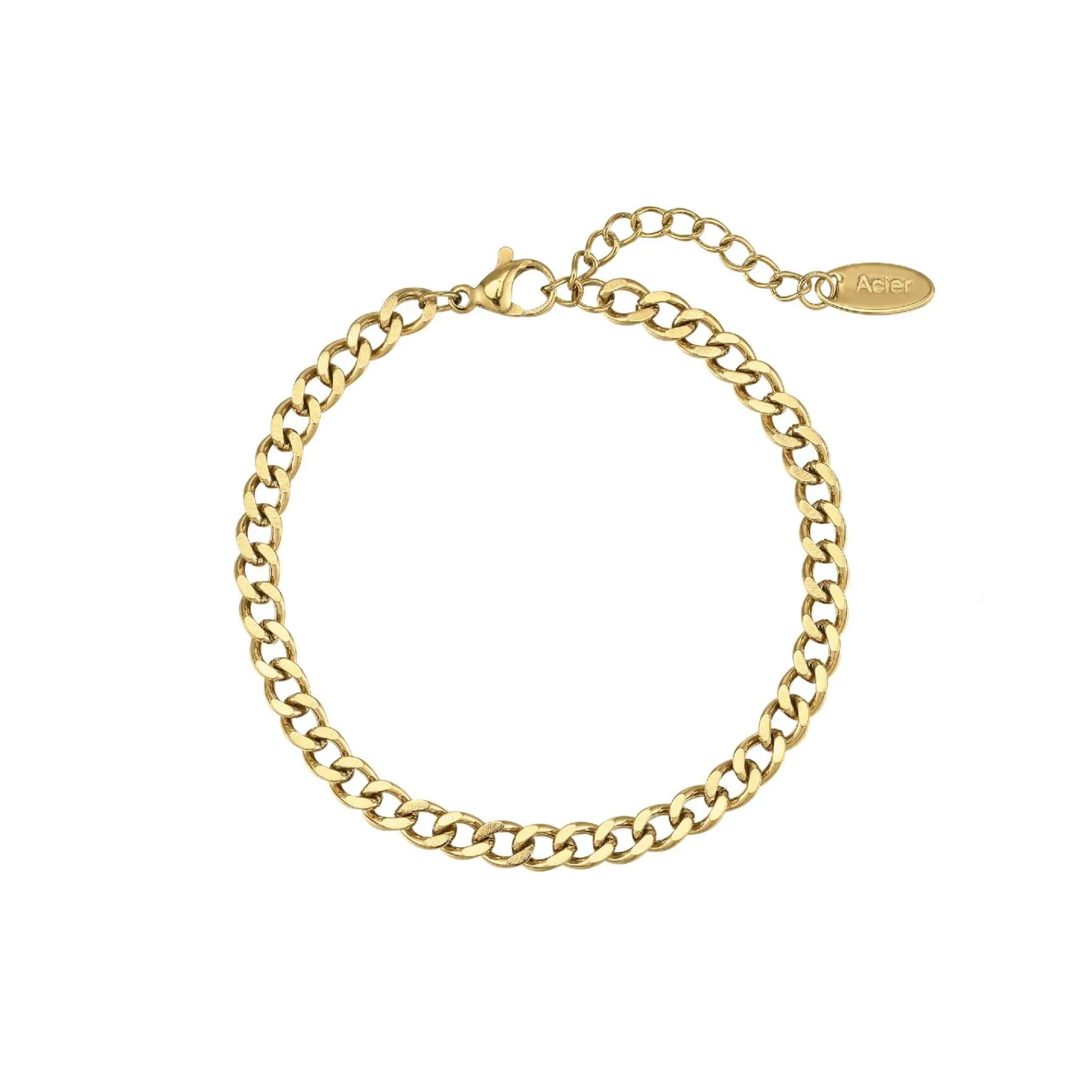 Femme Luzaka Bracelets<Bracelet Eolia acier doré or