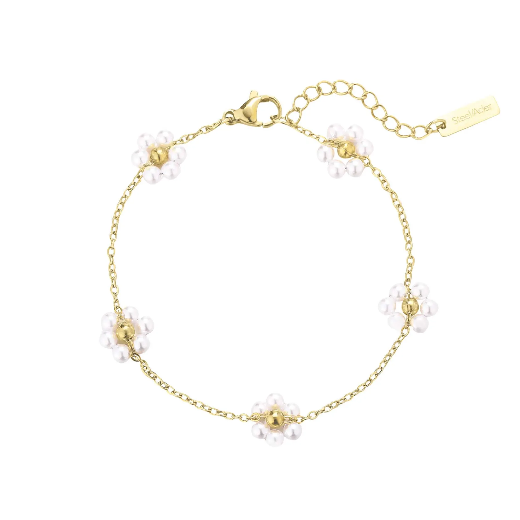 Femme Luzaka Bracelets<Bracelet Fleur Gisella nacre