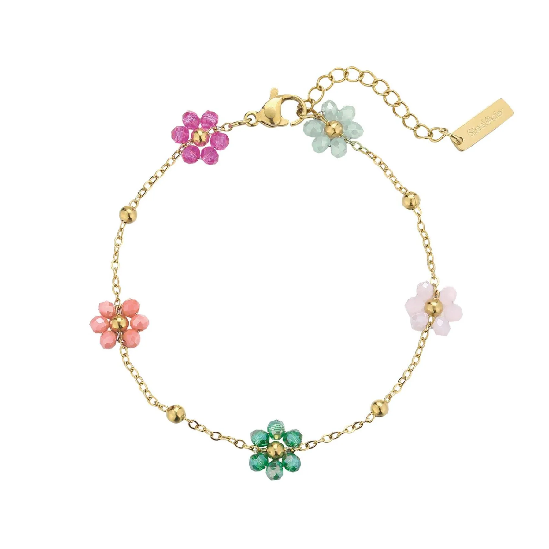 Femme Luzaka Bracelets<Bracelet Fleur Magritt multicolore