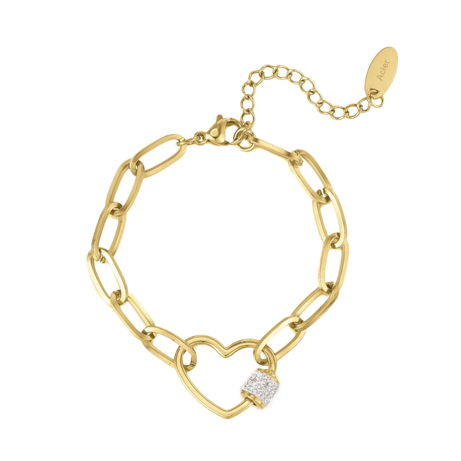 Femme Luzaka Bracelets<Bracelet Forever acier doré or
