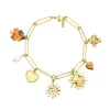Femme Luzaka Bracelets<Bracelet Helios acier doré or