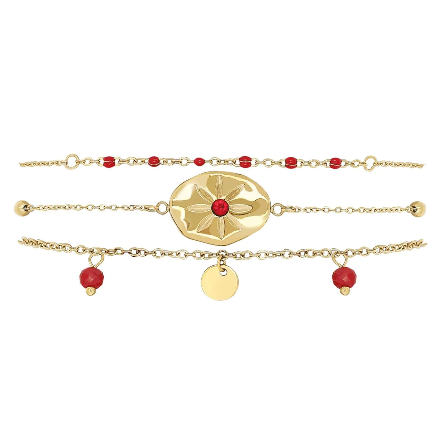 Femme Luzaka Bracelets<Bracelet Hestia acier doré or