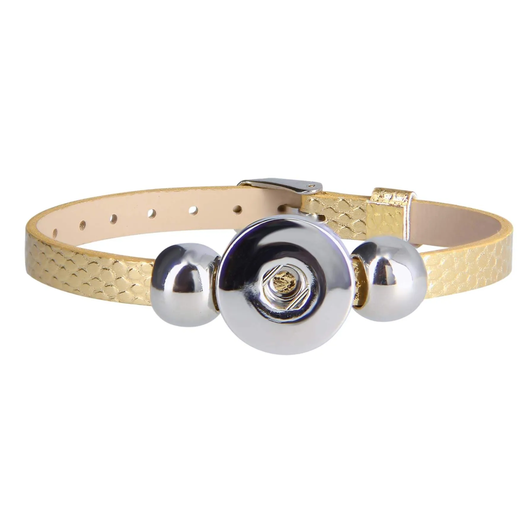 Luzaka Bijoux Snap<Bracelet Léa doré