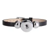 Luzaka Bijoux Snap<Bracelet Lea noir