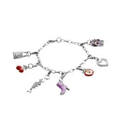 Luzaka Charms Métal<Bracelet Lou acier
