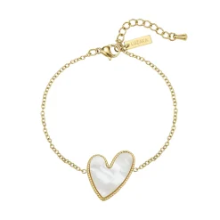Femme Luzaka Bracelets<Bracelet Luzalove acier doré or et nacre