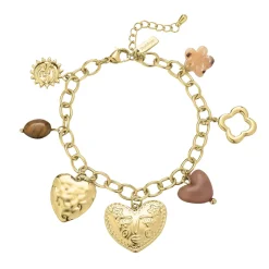 Femme Luzaka Bracelets<Bracelet Madeleine acier doré or