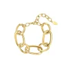 Femme Luzaka Bracelets<Bracelet Maillons acier doré or