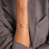 Femme Luzaka Bracelets<Bracelet Manille acier doré or
