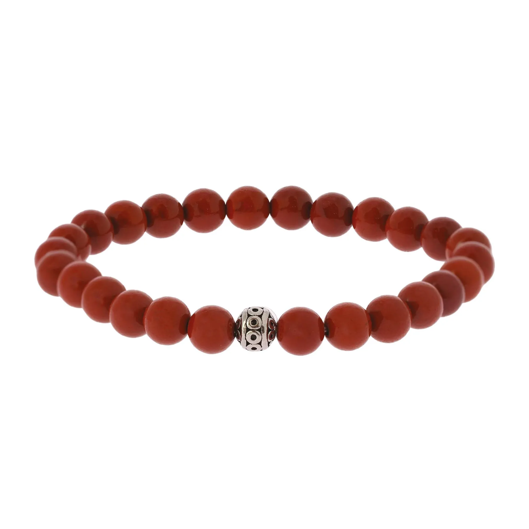 Femme Luzaka Bracelets<Bracelet Pierres Jaspe rouge 6mn