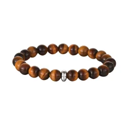 Femme Luzaka Bracelets|Bracelets<Bracelet Pierres Oeil de tigre 8mn