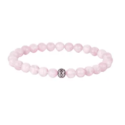 Femme Luzaka Bracelets<Bracelet Pierres Quartz rose 6mn