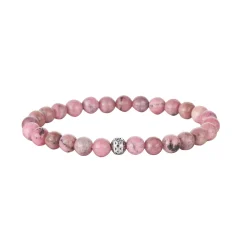 Femme Luzaka Bracelets<Bracelet Pierres Rhodonite rose 6mn