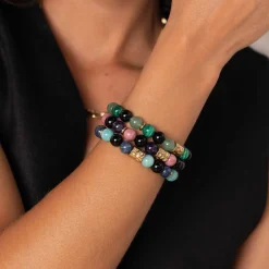 Femme Luzaka Bracelets<Bracelet Pépite bleu pierres naturelles