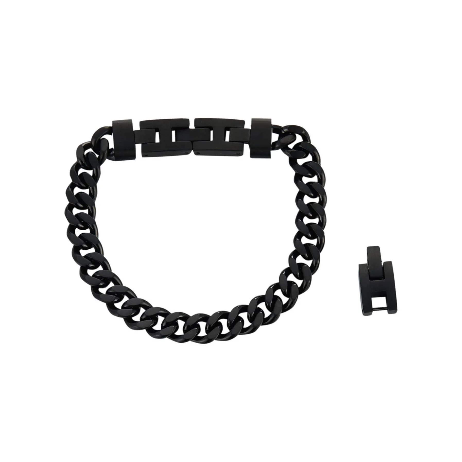 Homme Luzaka Bracelets<Bracelet Raphael acier noir