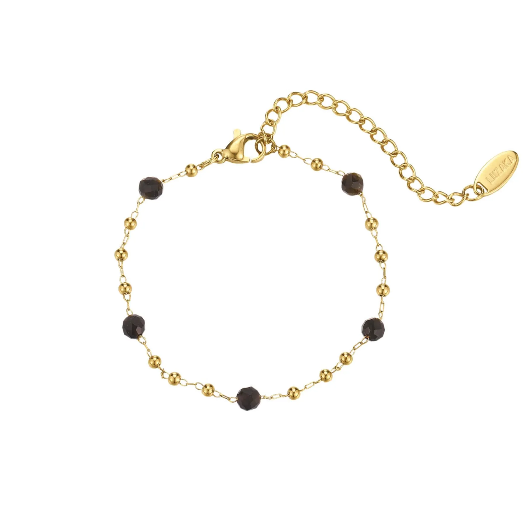 Femme Luzaka Bracelets<Bracelet Rosaire Obsidienne
