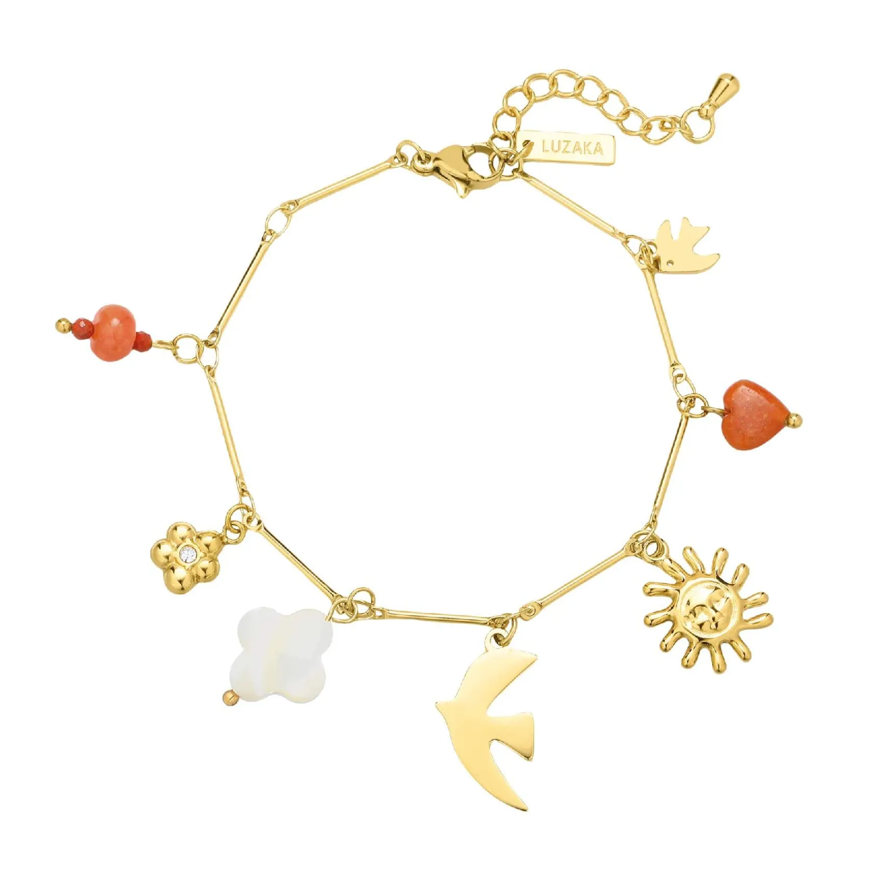Femme Luzaka Bracelets<Bracelet Samoa acier doré or